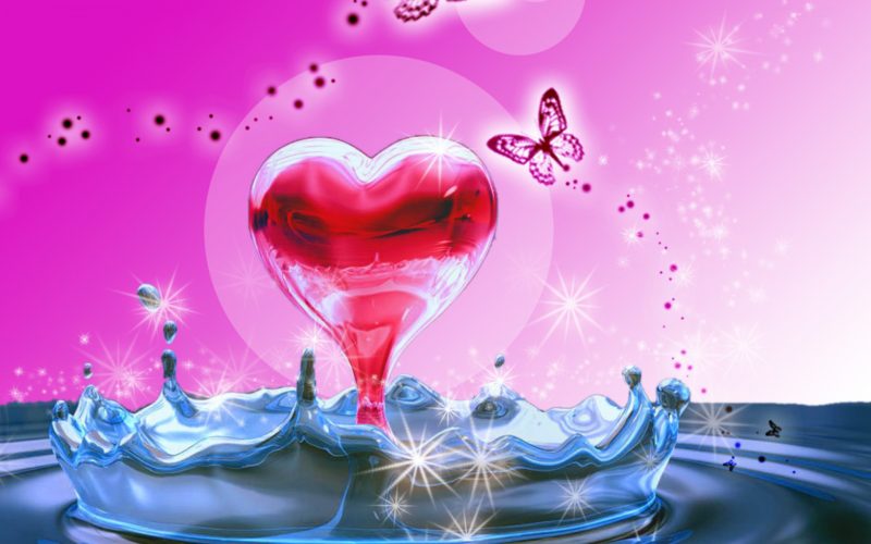 heart-in-water-wallpaper-hd