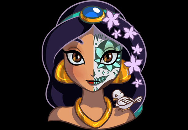 jasmin-aladdin-la-catrina