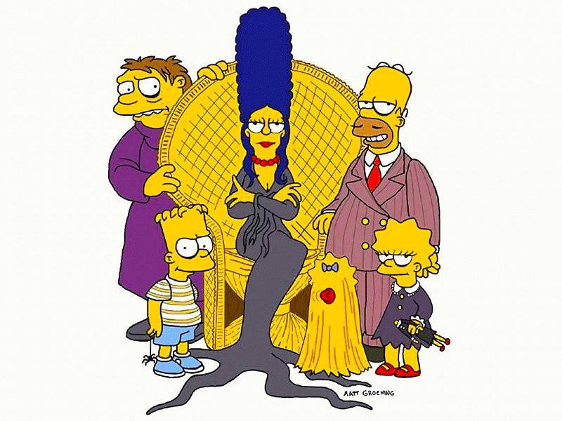 los-simpson-como-la-familia-adams