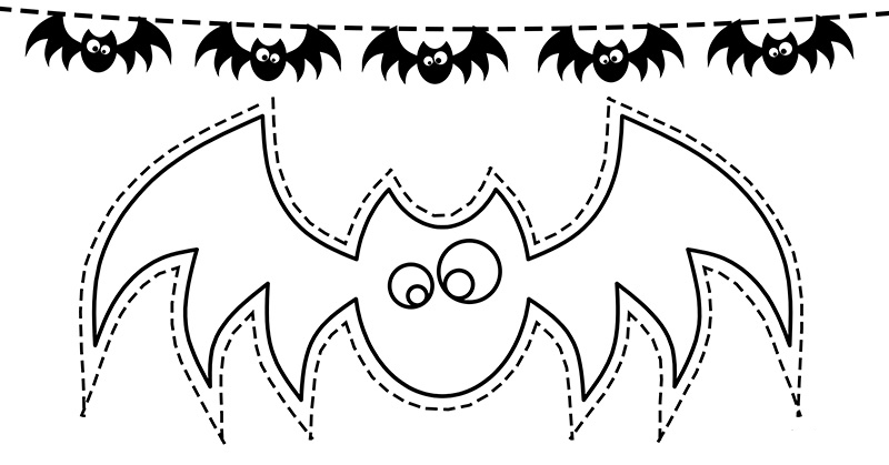 Dibujos Halloween Para Colorear Imprimir Y Recortar
