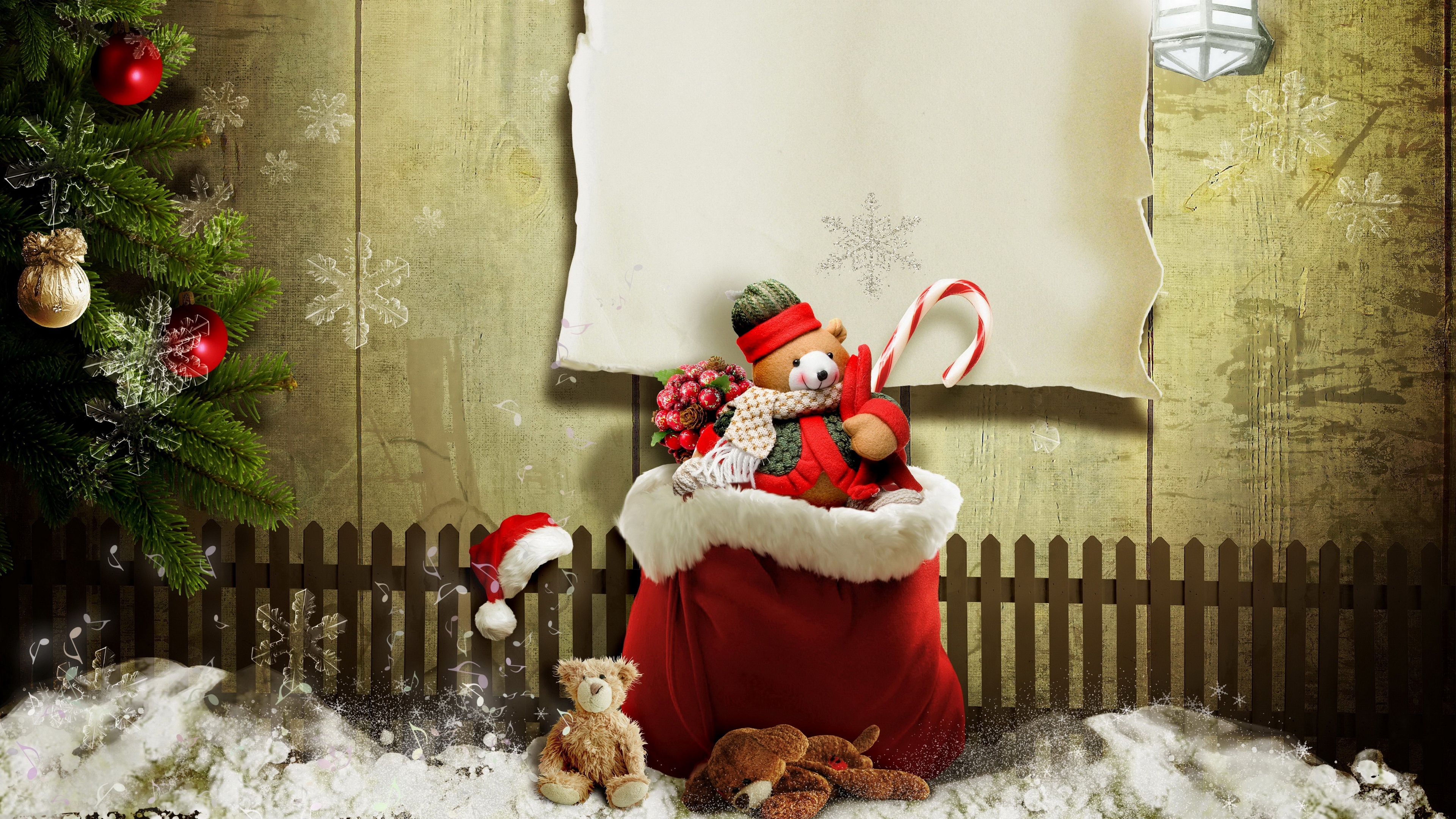 Navidad, fondos navideños, wallpapers HD