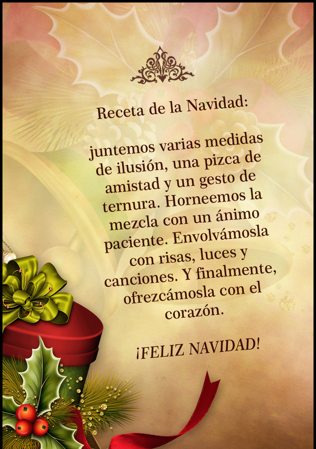 Imágenes de amor para felicitar la Navidad