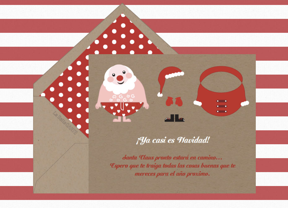 Tarjetas de Navidad, tarjetas navideñas para felicitar las 