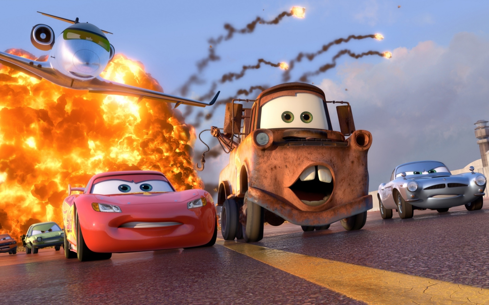 Fondos de pantalla de Cars 2, Wallpapers Disney Pixar