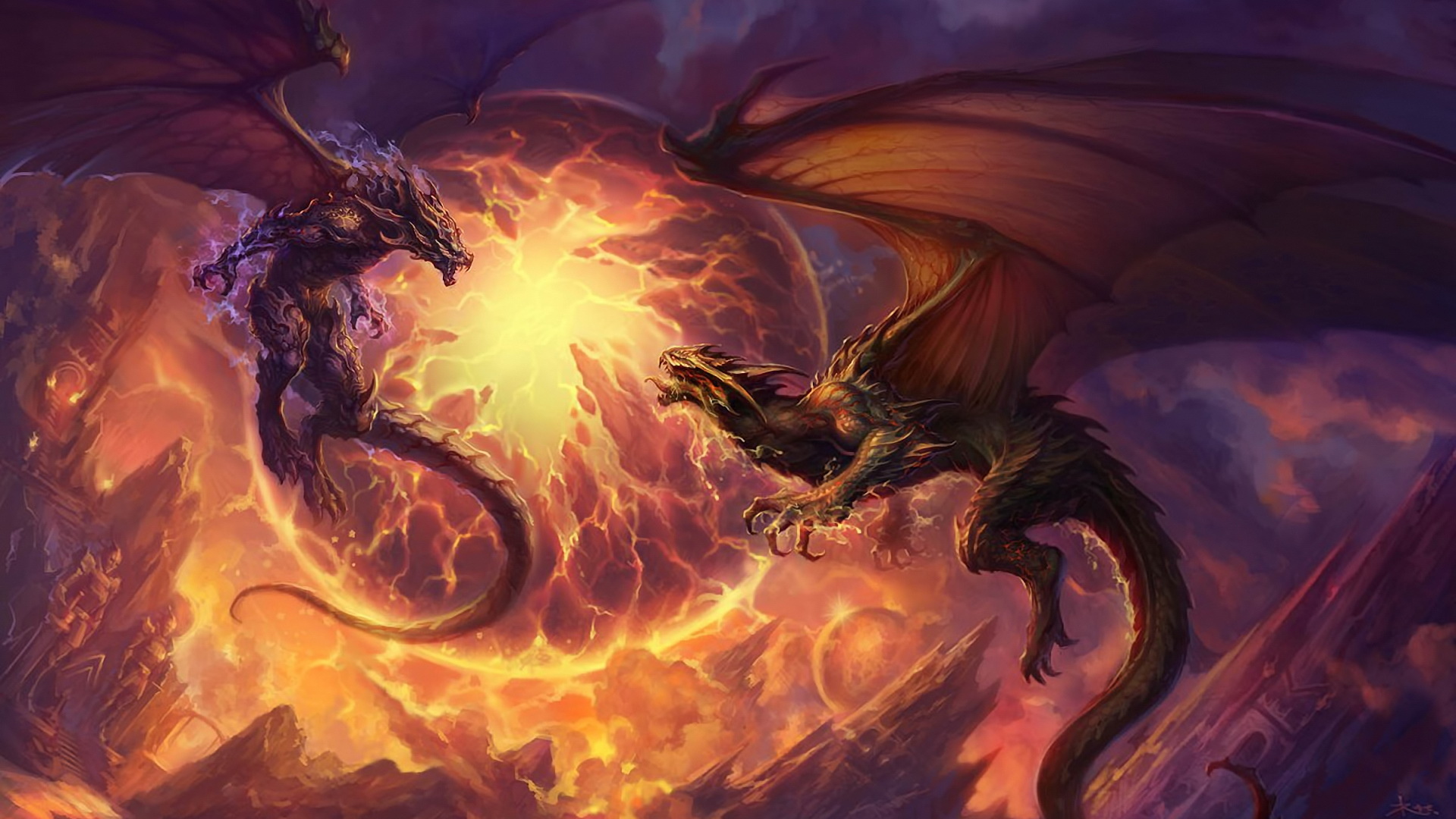 Fondos de pantalla de Dragones, Wallpapers HD Gratis.