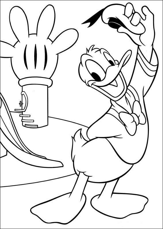 Dibujos Del Pato Donald Para Colorear E Imprimir Dibujos Del Pato Donald Para Colorear E Imprimir