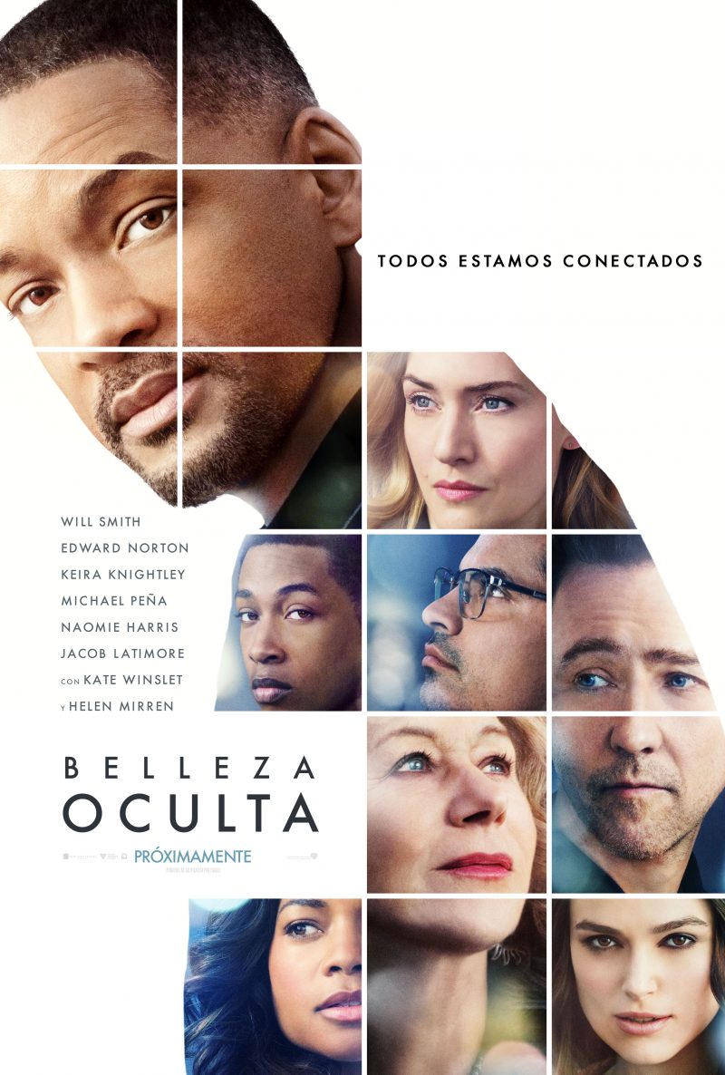 belleza oculta will smith poster oficial pelicula