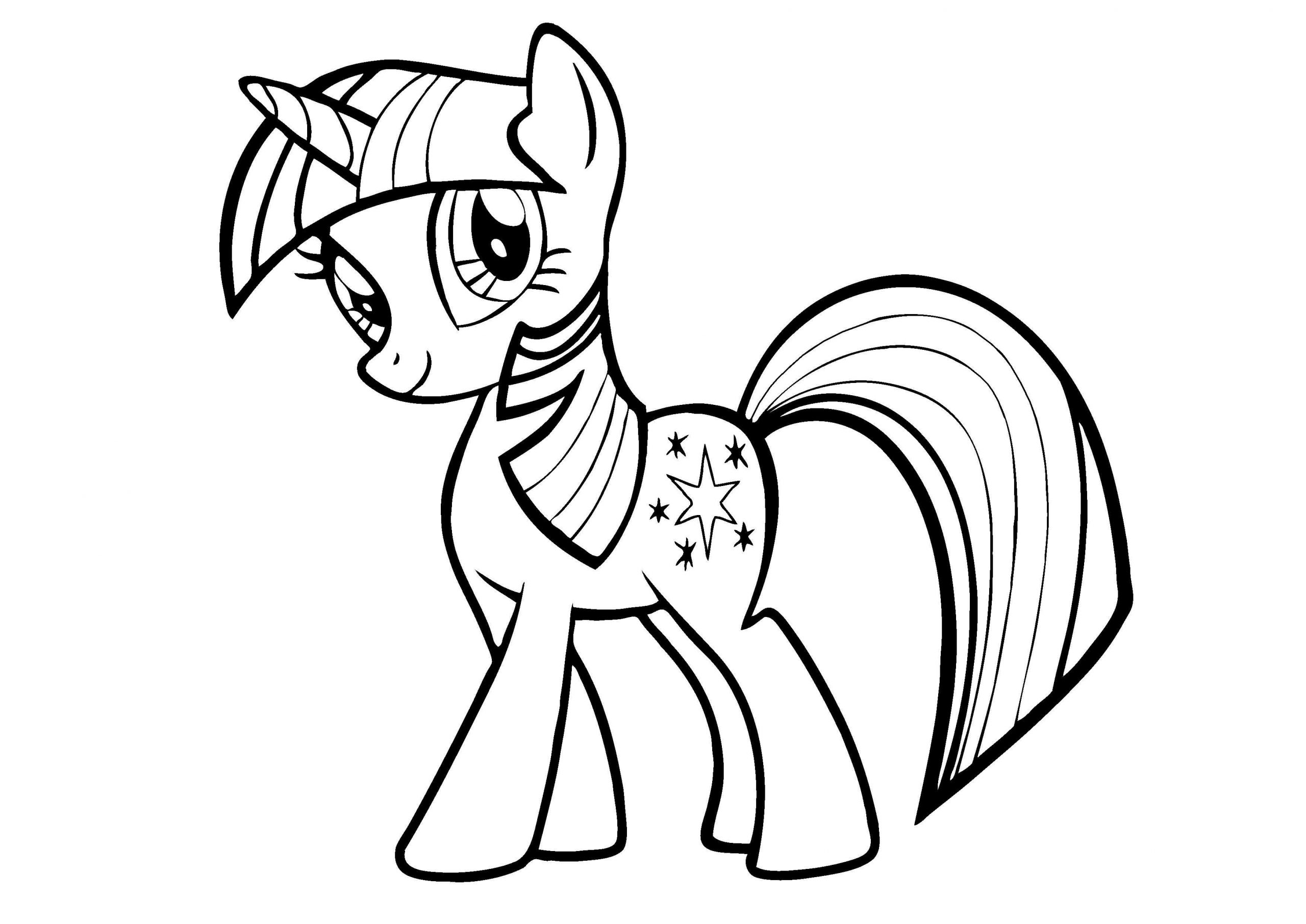 Dibujos De Pony Para Colorear