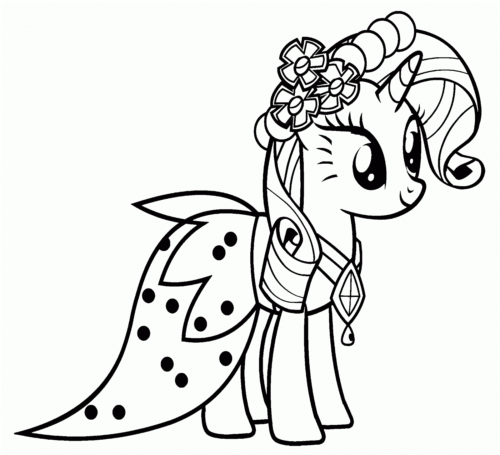 My Little Pony Para Colorear Dibujos Dibujos Para Colorear Unicornio ...