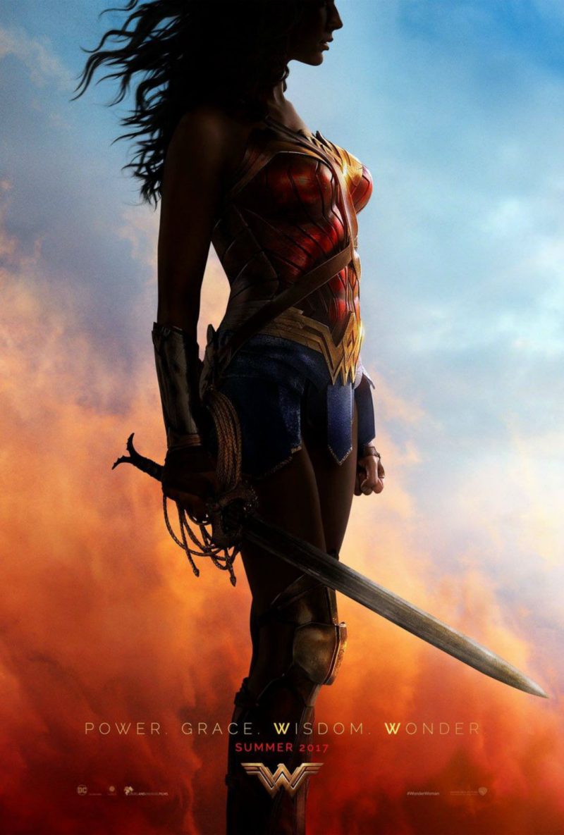 wonder woman 2017 poster oficial