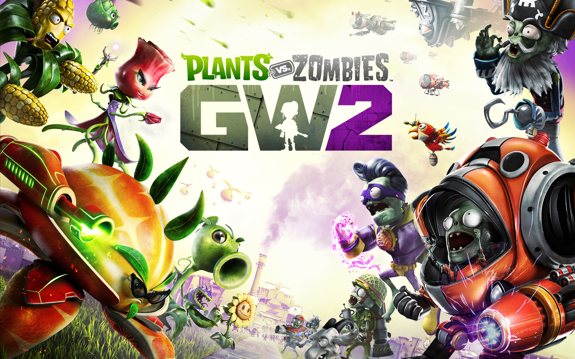 Fondos de pantalla de Plants VS Zombies Garden Warfare 1 y 2, Wallpapers