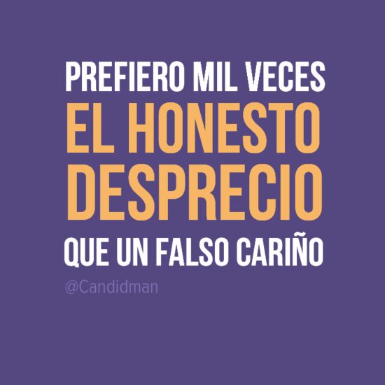 Imágenes con frases sobre desprecio para Whatsapp y Facebook