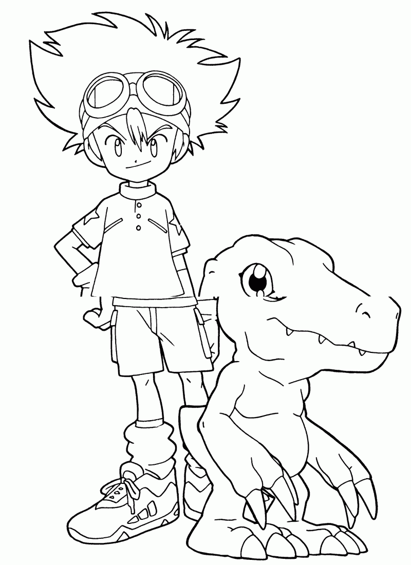 Digimon para pintar