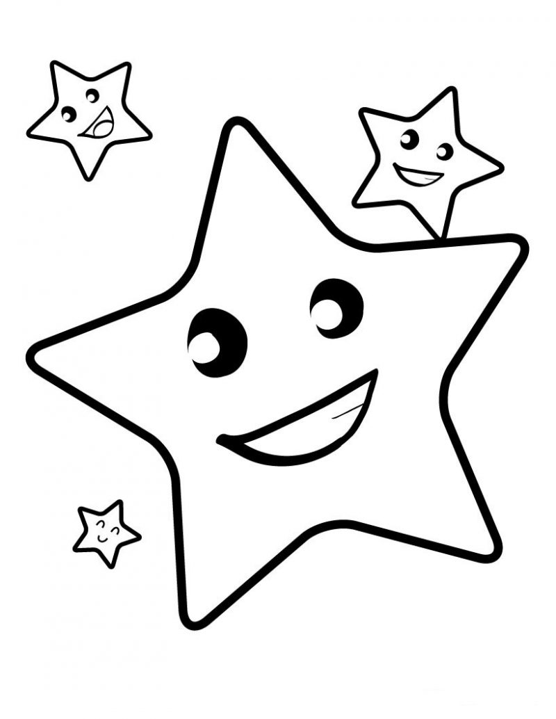 Dibujos de Estrellas para Imprimir