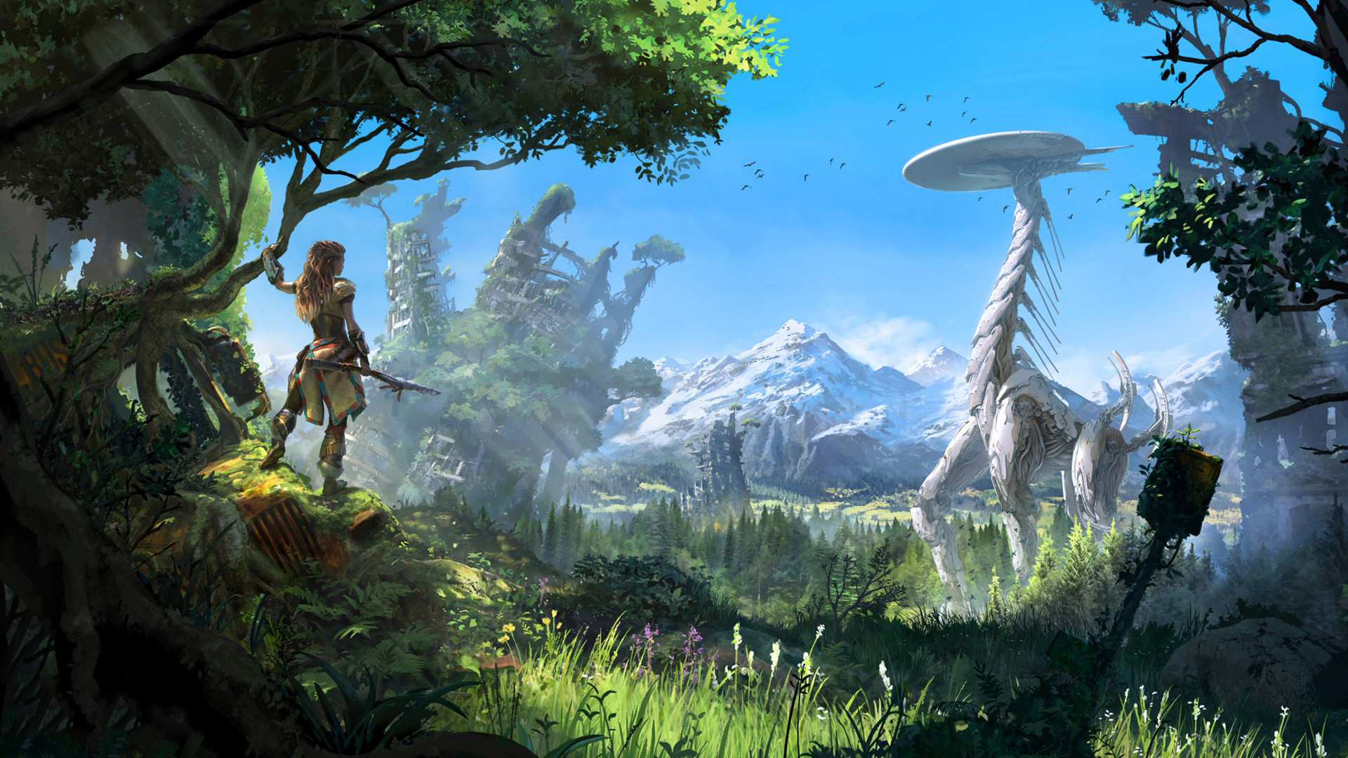 Fondos de Pantalla de Horizon Zero Dawn, Wallpapers HD Gratis