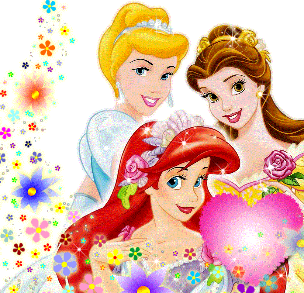 Imágenes animadas de Princesas Disney