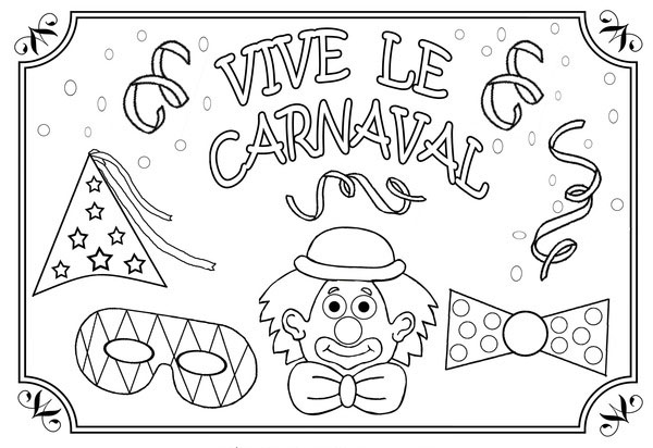Dibujos de Carnaval