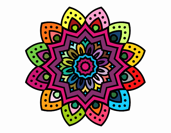 Imágenes con Mandalas de colores