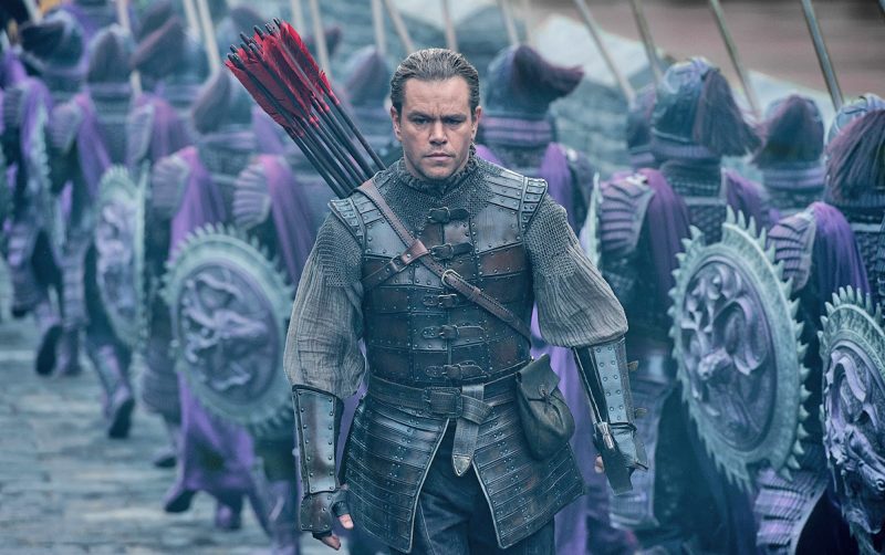 la gran muralla película matt damon