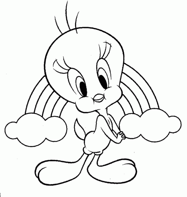Dibujos de Piolin de los Looney Tunes para colorear e imprimir