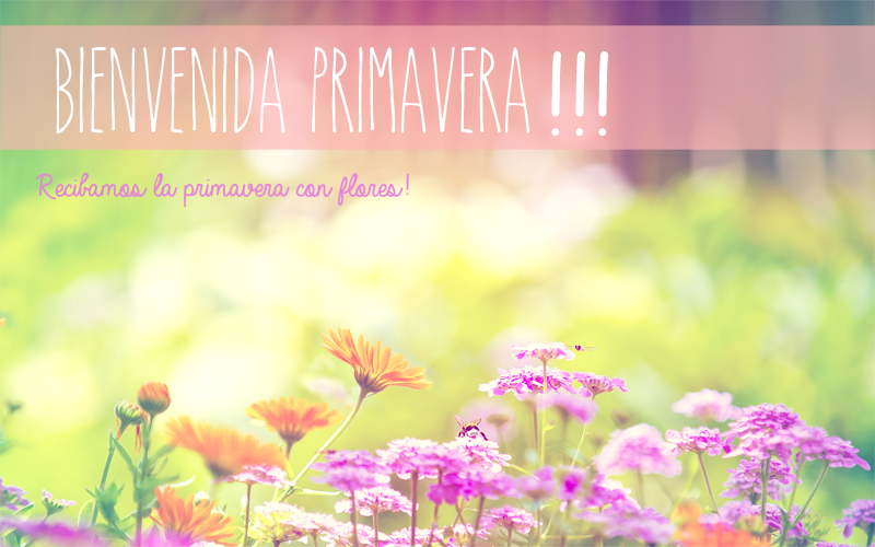 Imágenes de Bienvenida Primavera para WhatsApp y Facebook