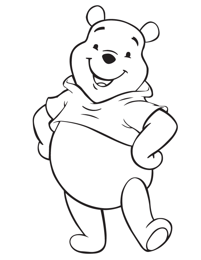 dibujos de winnie pooh para colorear