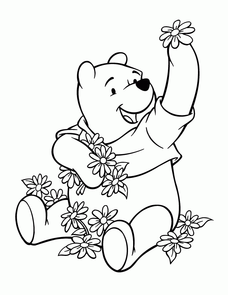 Dibujos de Winnie Pooh para Imprimir