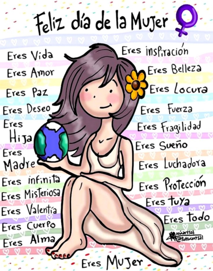 Imágenes del Día de la Mujer con frases bonitas para compartir