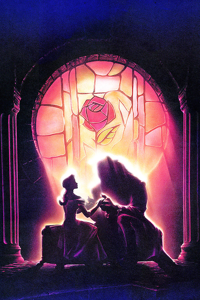 La Bella y la Bestia Disney wallpapers iphone y android