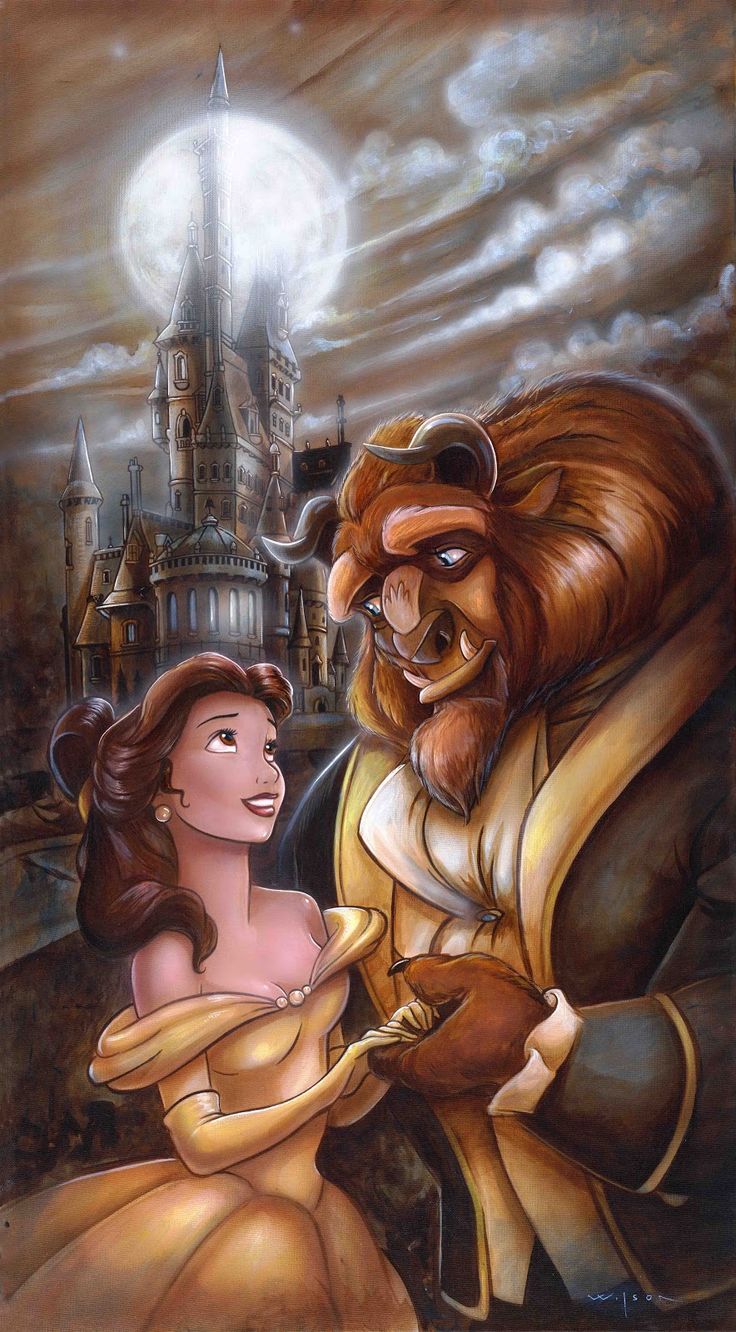 La Bella y la Bestia Disney wallpapers iphone y android