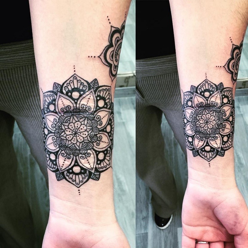 19 Tatuajes de Mandalas para mujeres y hombres