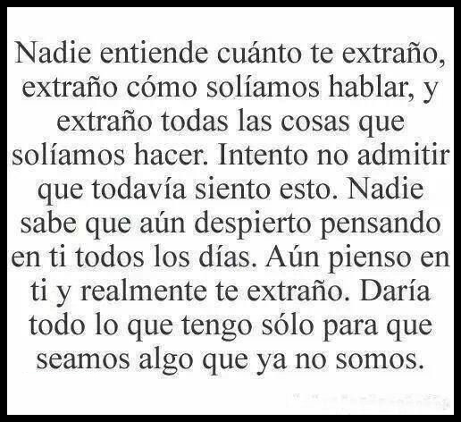 47 Imágenes con frases de Te Extraño y Te Echo de Menos