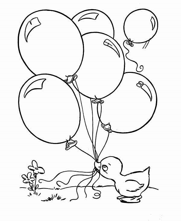 Dibujos De Globos Para Colorear Pintar E Imprimir Gratis