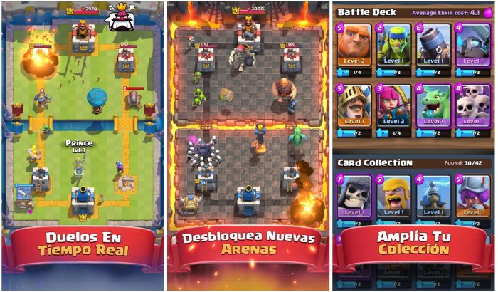 Clash Royal Pantallas Gameplay