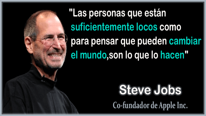 Frases inspiradoras de Steve Jobs