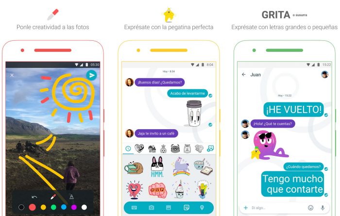 Google Allo, aplicación de mensajería instantanea para celulares