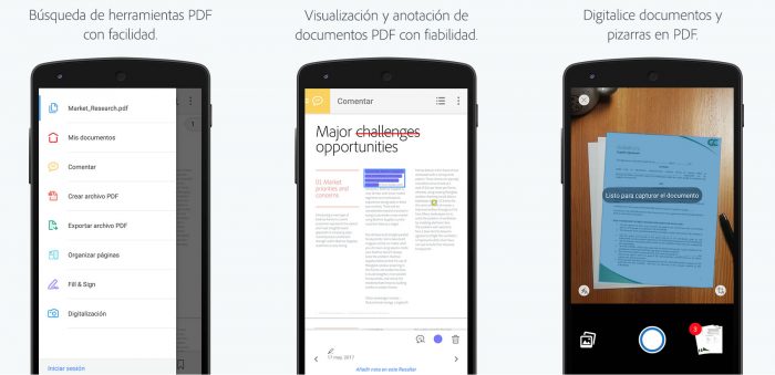 Adobe Acrobat Reader para móvil