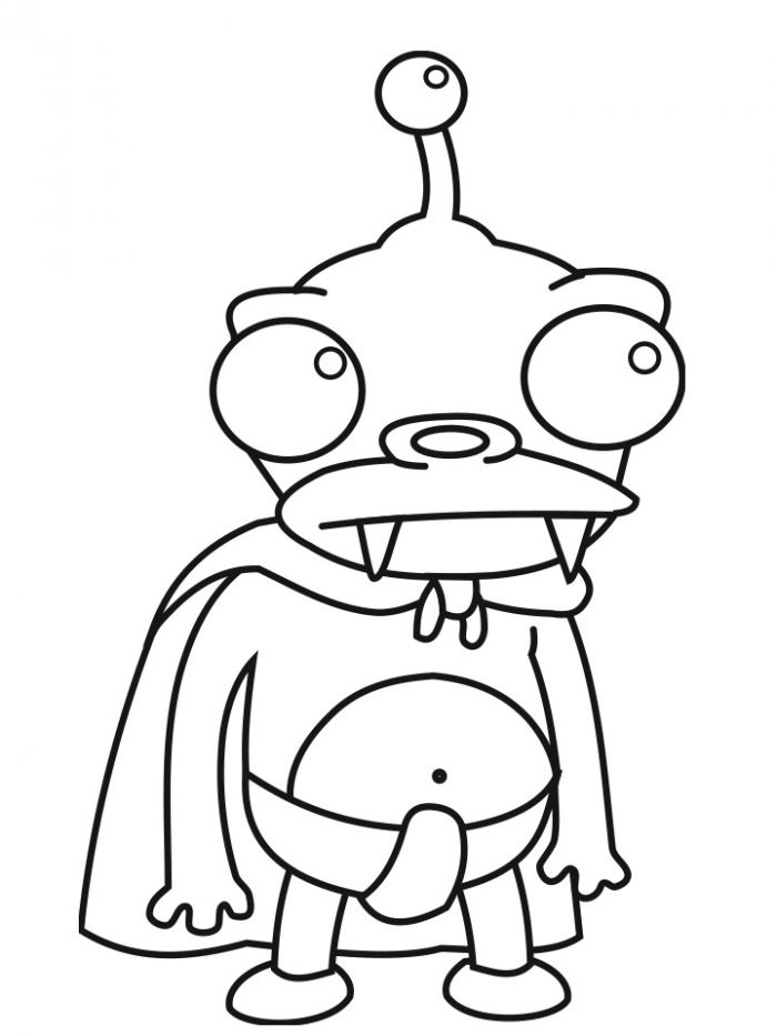 Dibujo de Nibbler