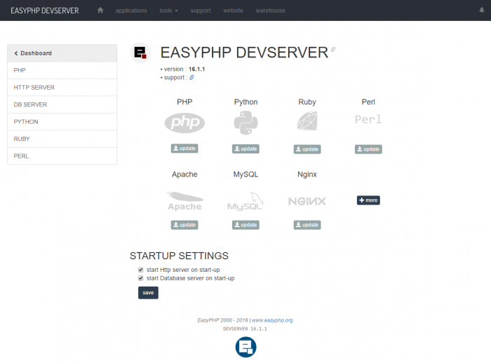 EasyPHP DevServer