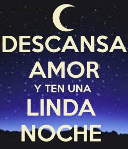 Imagen de buenas noches con la frase 'Siempre serás mi amor mi vida'
