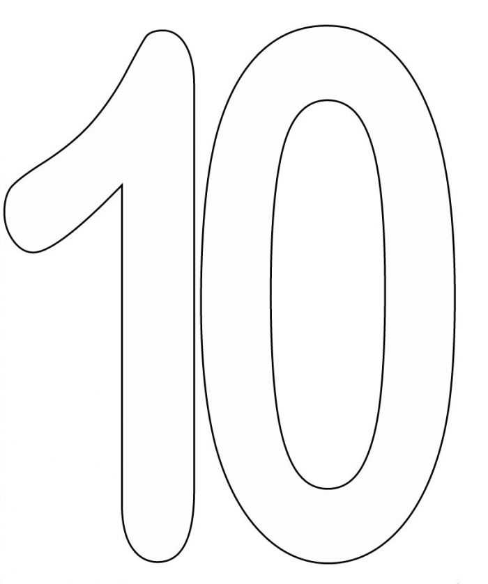 número 10