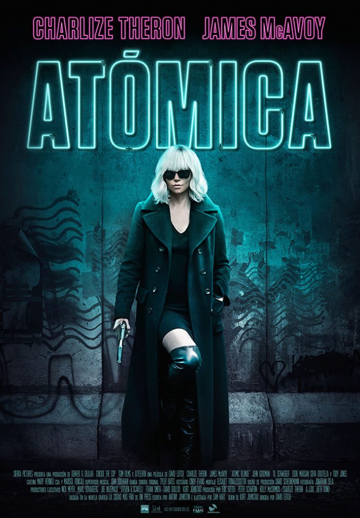Película Atómica con Charlize Theron, Atomic Blonde 2017