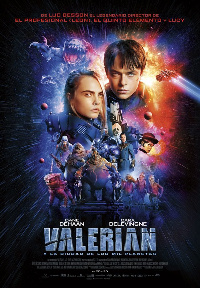 Valerian y la Ciudad de los Mil Planetas de Luc Besson