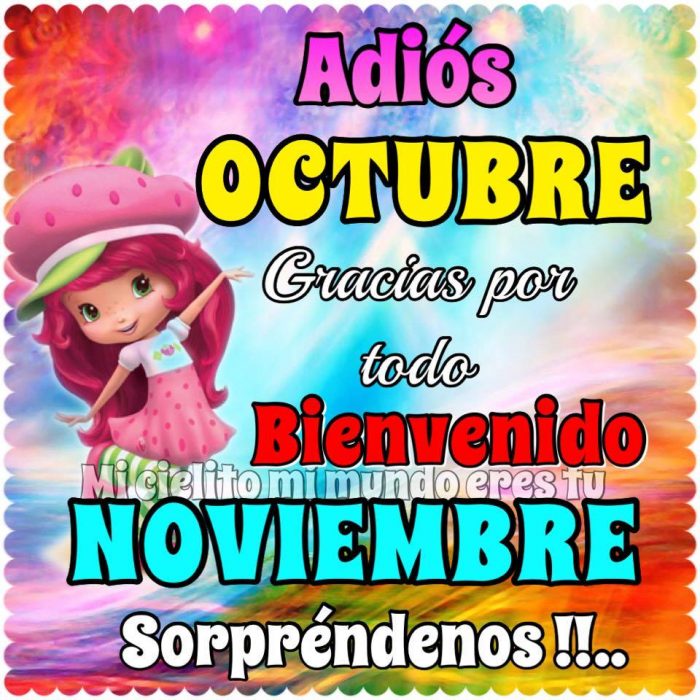 Imágenes de Bienvenido Noviembre