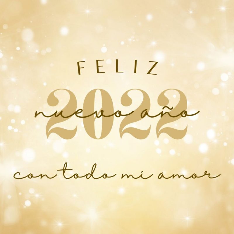 tarjeta felicitar año nuevo 2022