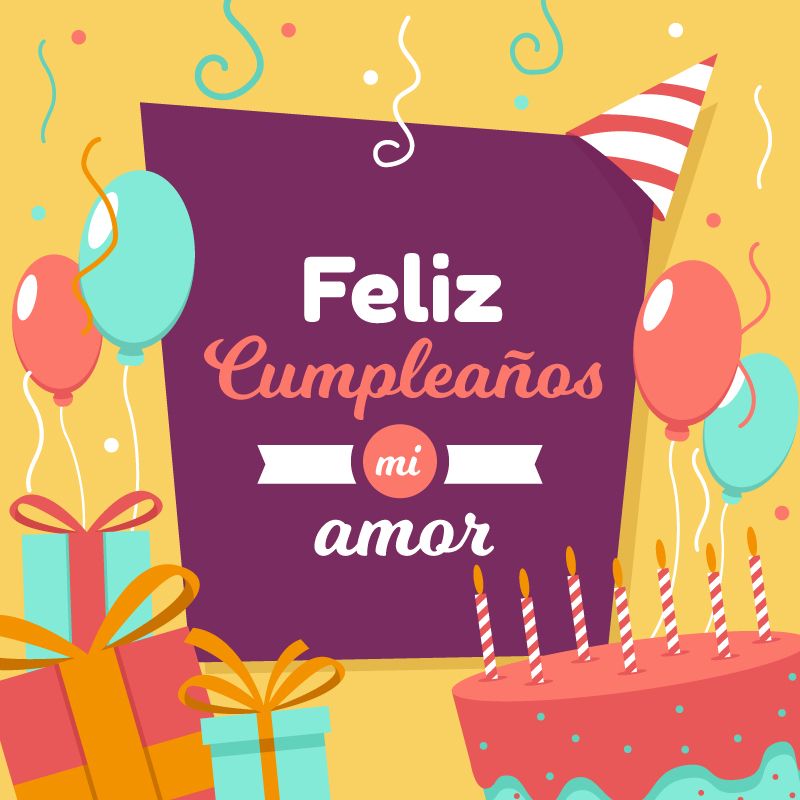 Postales De Cumpleaños Para Mi Amor