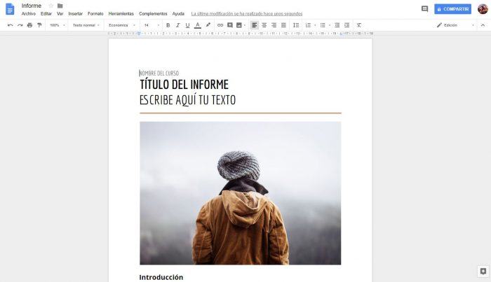 Google Docs Screenshot