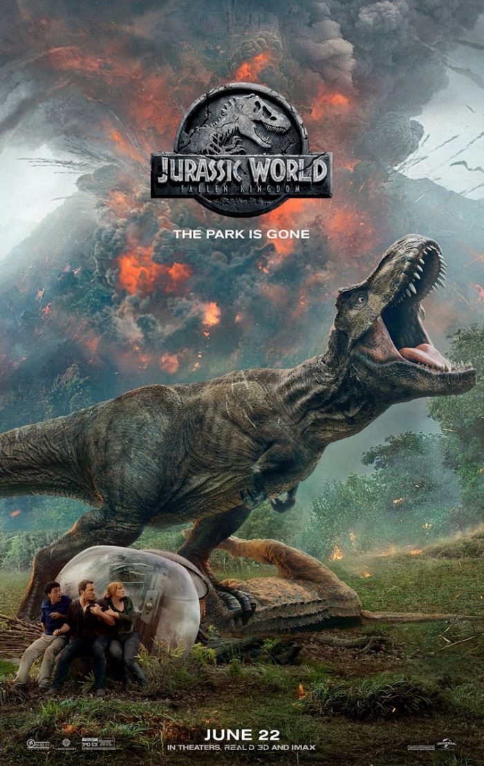 Cartel Jurassic World El Reino Caido