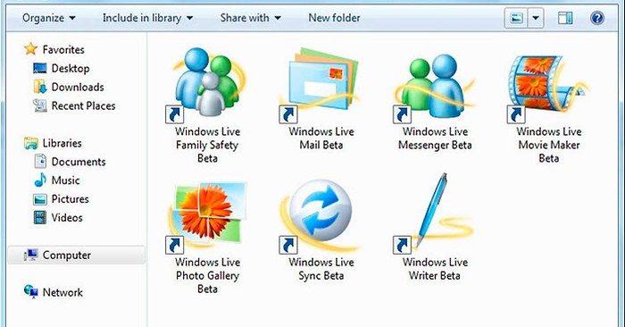 Windows Live Essentials