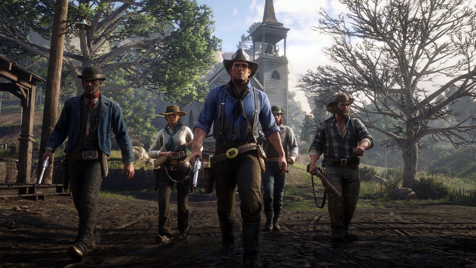 Imágenes y fondos de Red Dead Redemption 2, wallpapers gratis